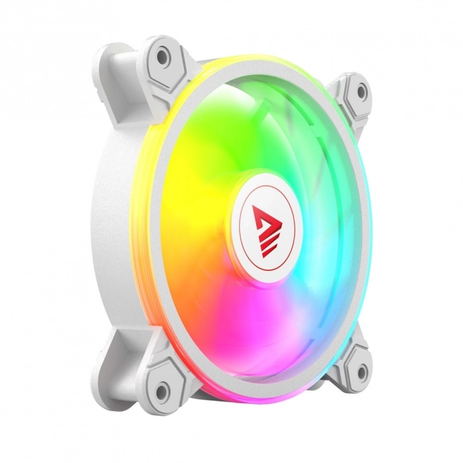 FAN-01 White 4-pack 120mm ARGB ventilátor včetně ovladače a dálkového ovládání
