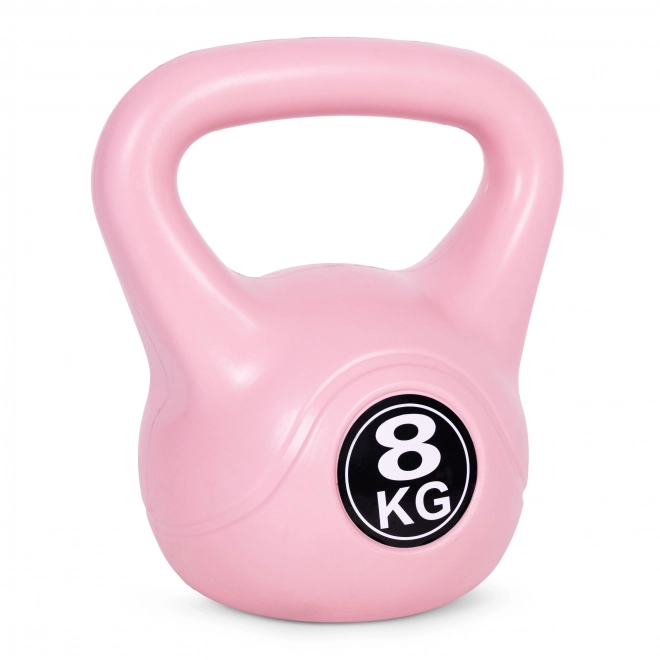 Kettlebell pro cvičení 8 kg růžová ModernHome