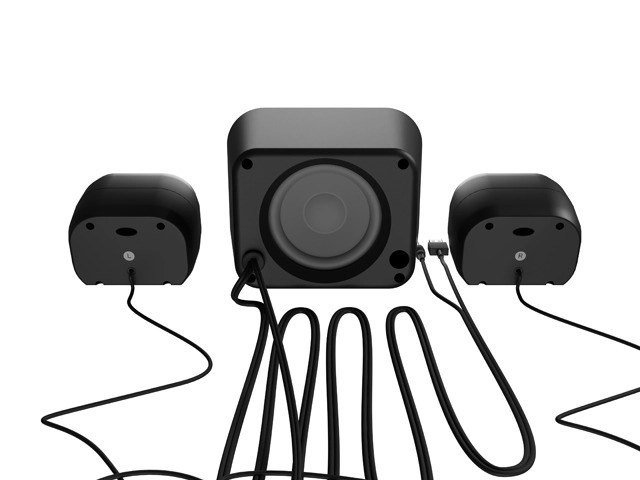 Reproduktory PUG 11W RMS 2.1 černé