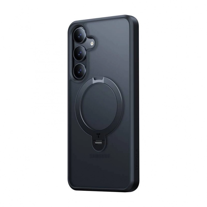 Pouzdro na telefon Torras Ostand Spin Series pro Samsung S25 černé