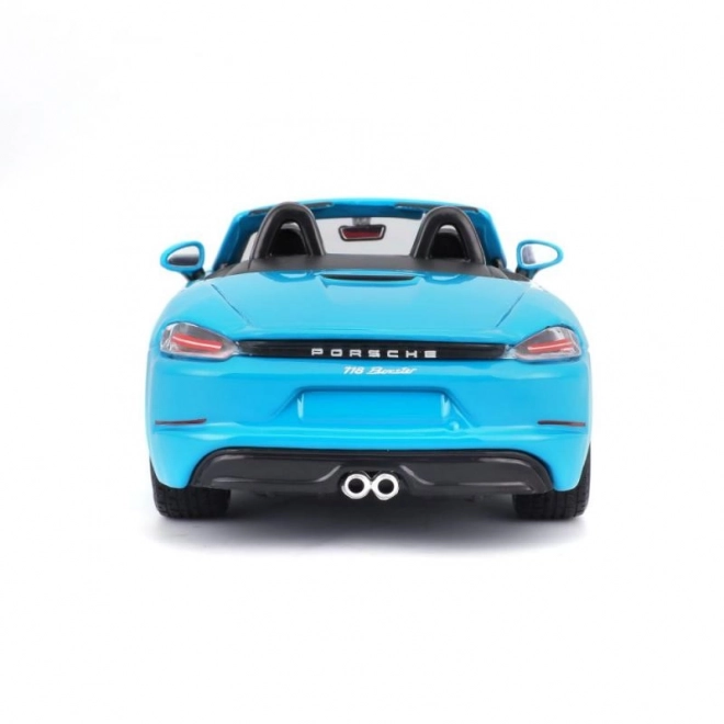 Bburago 1:24 Porsche 718 Boxster Blue