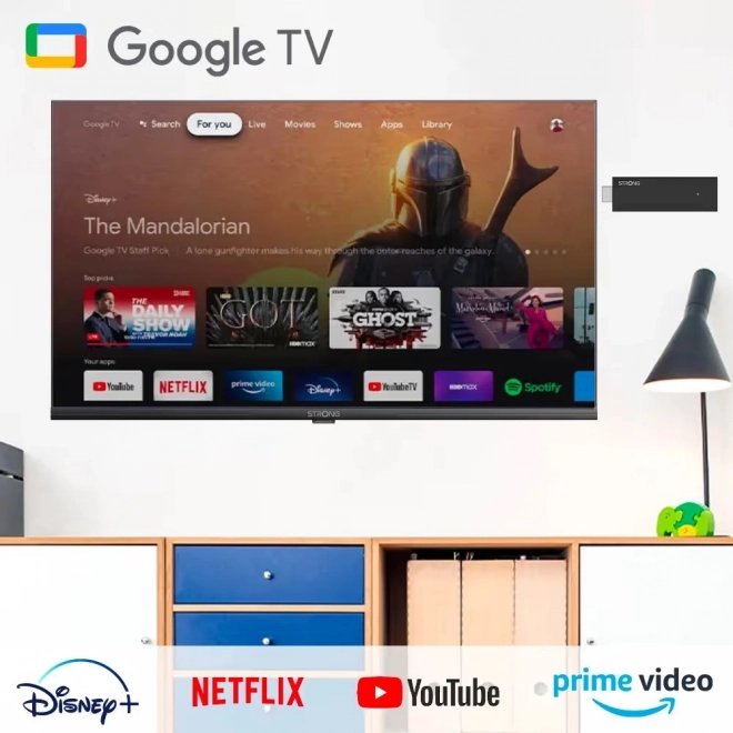 Ultra HD 4K přehrávač Strong