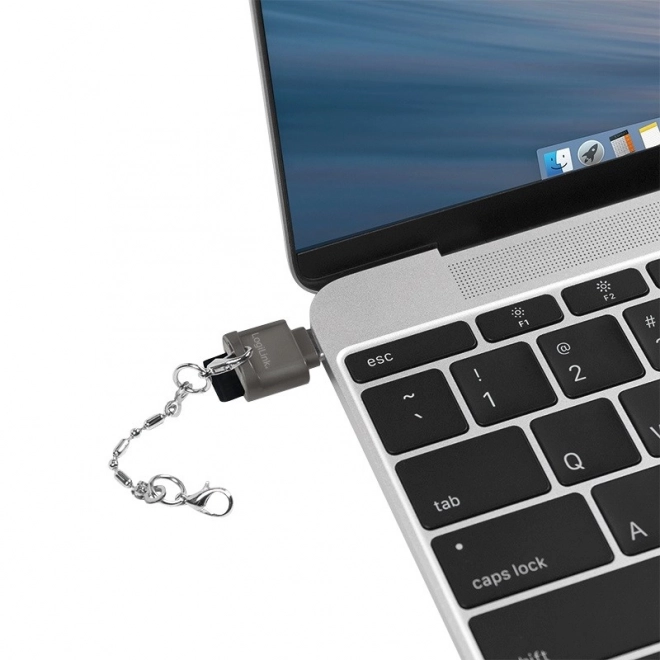 Čtečka karet microSD USB-C na klíčence