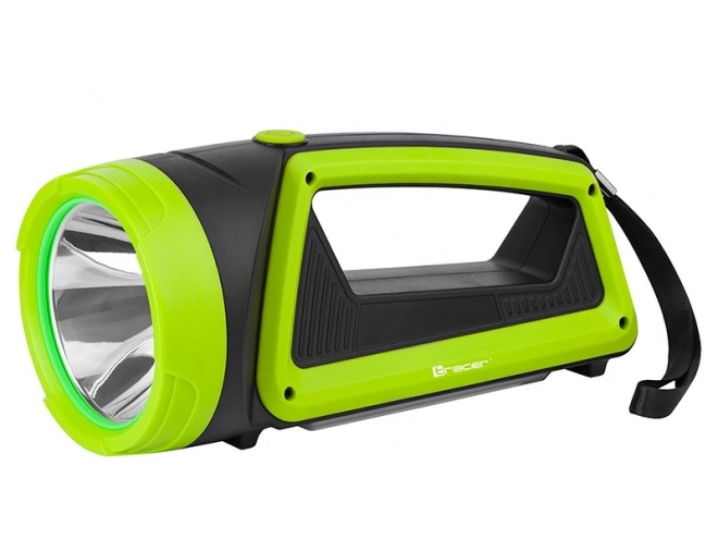 Světlomet 3600 mAh zelený s power bankou