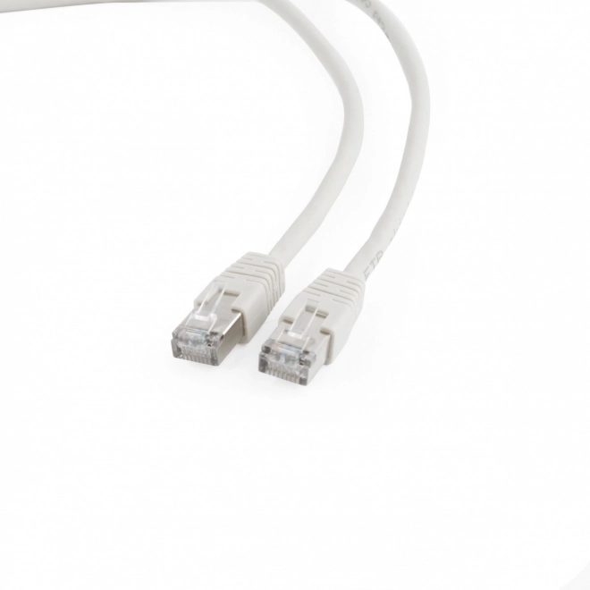 Patch cord stíněný FTP kat.6 0,5M šedý