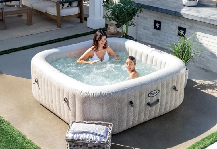 Hydromasáž 140 bublinek pro hlubokou relaxaci