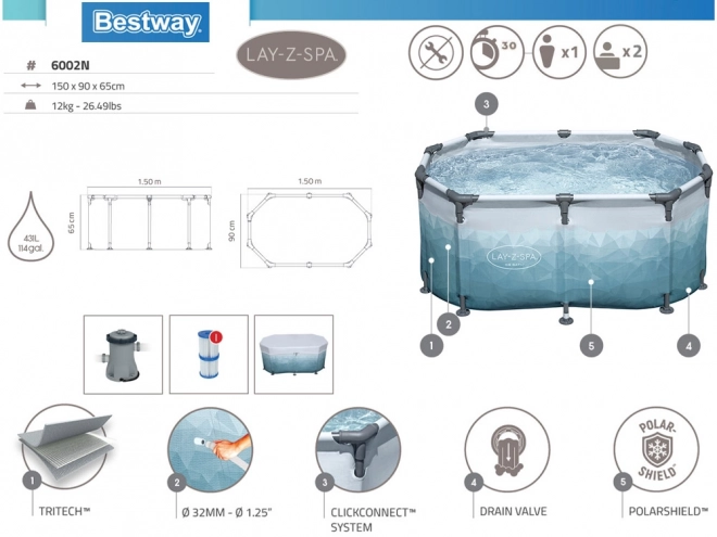 Bestway Bazének pro ledové koupele