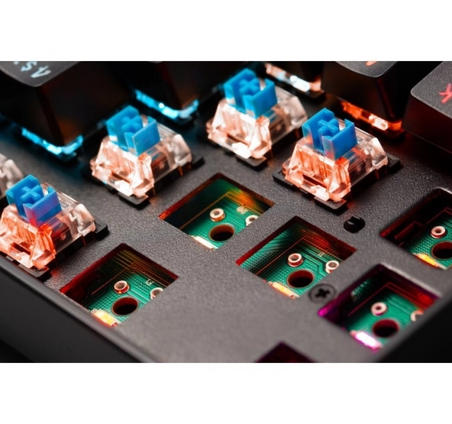 Mechanická klávesnice MIRAX GK-352 s RGB podsvícením černá
