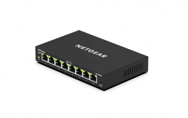 Řízený přepínač NETGEAR GS308E 8-Port Gigabit Ethernet Plus
