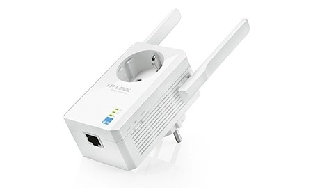 WiFi Extender TP-Link 300Mbps s průchozí zásuvkou