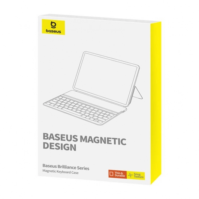 Magnetické pouzdro s klávesnicí Baseus Brilliance pro Pad Mini 6 8,3" (černé)