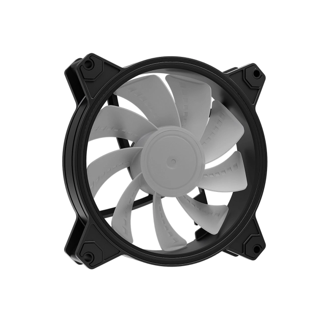 Argb reverzní ventilátor 120x120x25 černý