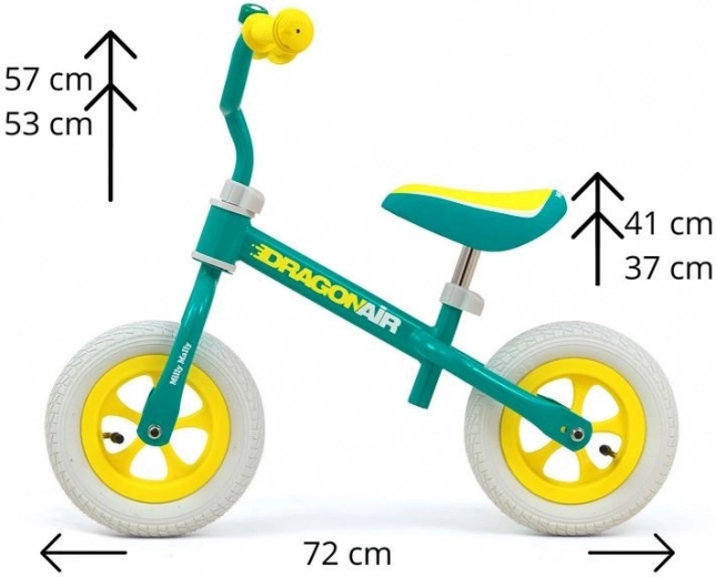 Nafukovací kola pro pohodlnou jízdu