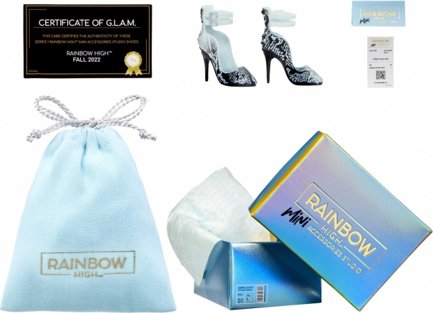 Rainbow High Kolekce Luxusních Bot Display 27 párů