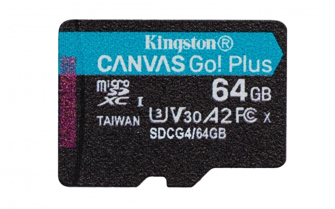 Karta microSD 64GB Canvas Go! Plus s adaptérem