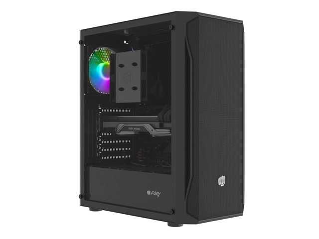 Fury Shobo SH4 RGB Midi Tower s oknem Black