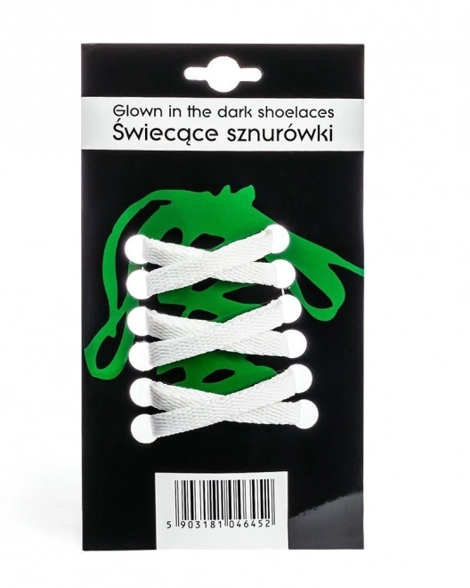 Svítící tkaničky - bílé