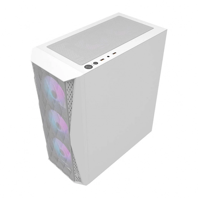 Počítačová skříň Darkflash DK352 Mesh bílá