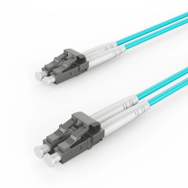 Duplexní víceprostorový optický kabel OM4 LC/LC 2m