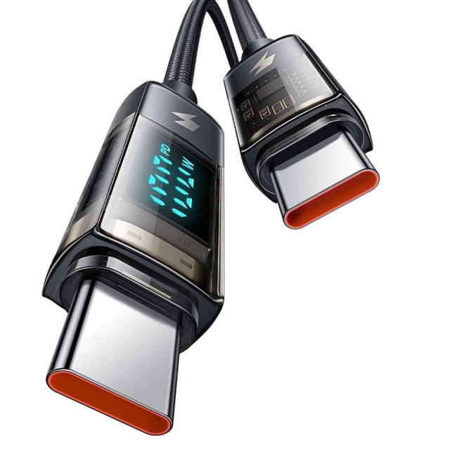 Kabel USB-C na USB-C s automatickým vypnutím a PD 100W