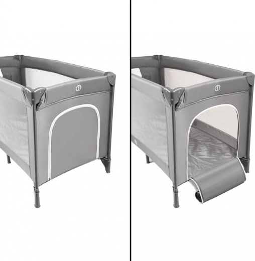 Prodyšné boky a postranní vstup na zip