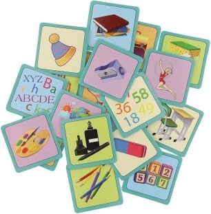 Vizuální učení se 128 kartami