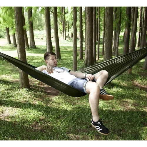 Turistická houpací síť s moskytiérou a plachtou
