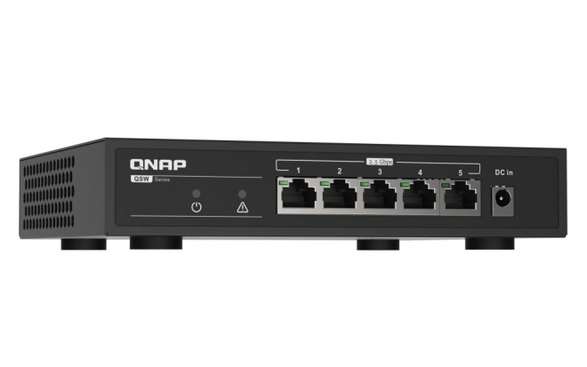 Síťový přepínač QNAP QSW-1105-5T s 5 porty 2,5 GbE