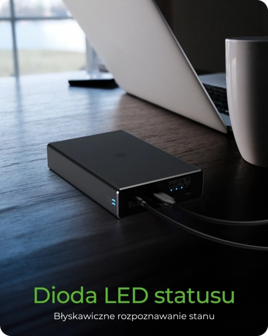 Externí Raid kryt IB-RD2253-C31 pro 2,5 SATA HDD na USB 3.2 Gen 2, RAID 0,1, JEDEN, VELKÝ