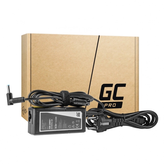 Napájecí zdroj Green Cell PRO 19,5 V 3,33 A 65 W pro HP 250 G2 G3 G4 G5 15-R 15-R100NW 15-R101NW 15-R104NW 15-R233NW 15-R253NW