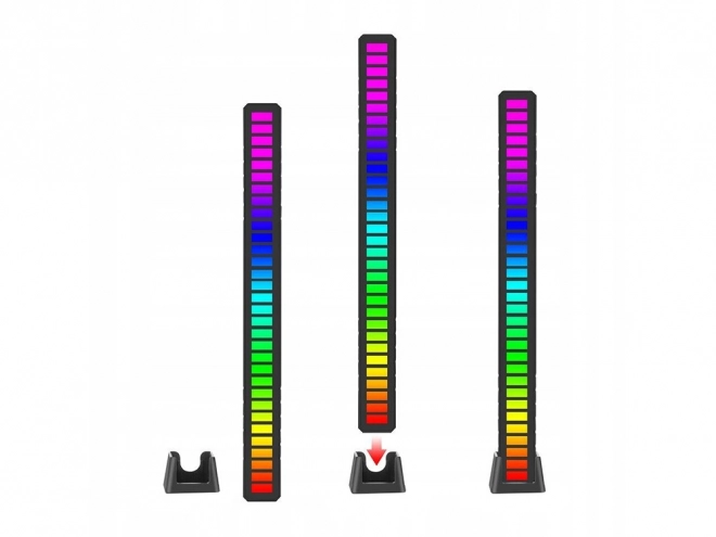 Barevné neonové RGB LED světlo s USB
