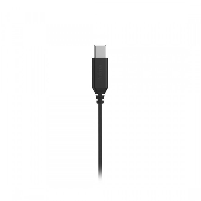 Sluchátka do uší USB C černá
