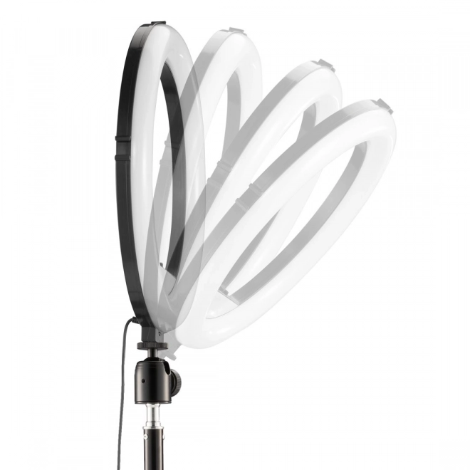 Kruhová lampa na stativu Hama