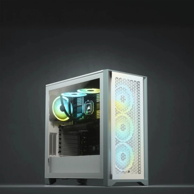 4000D Airflow TG skříň bílá Mid Tower ATX