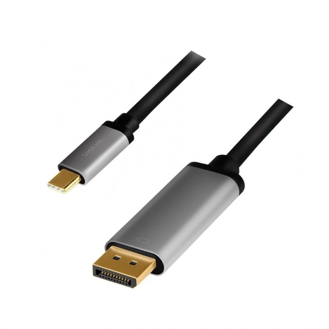 Kabel USB-C na DP, 4K 60Hz, hliník 1,8 m