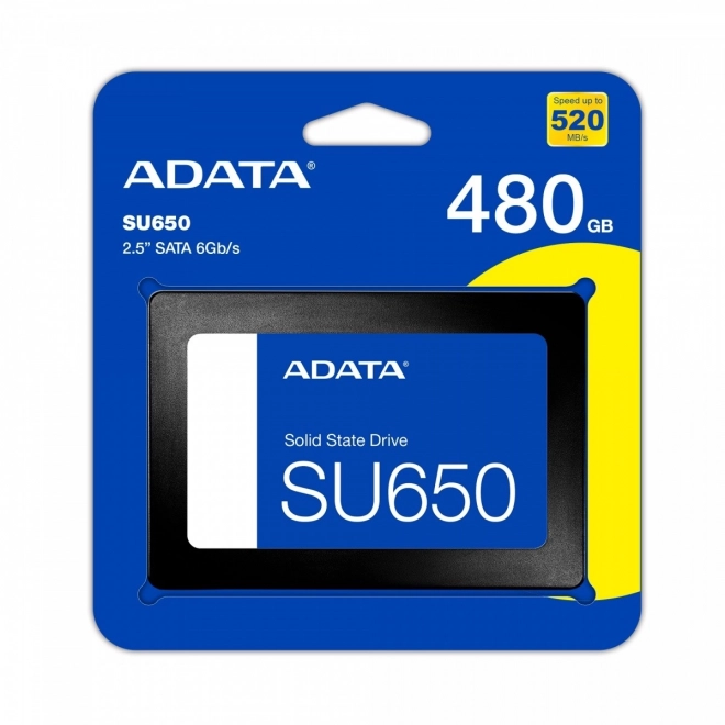 SSD Ultimate SU650 480GB 2,5 S3 3D TLC Maloobchodní prodej