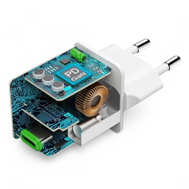 Supermini 45W GaN PD/QC síťová nabíječka