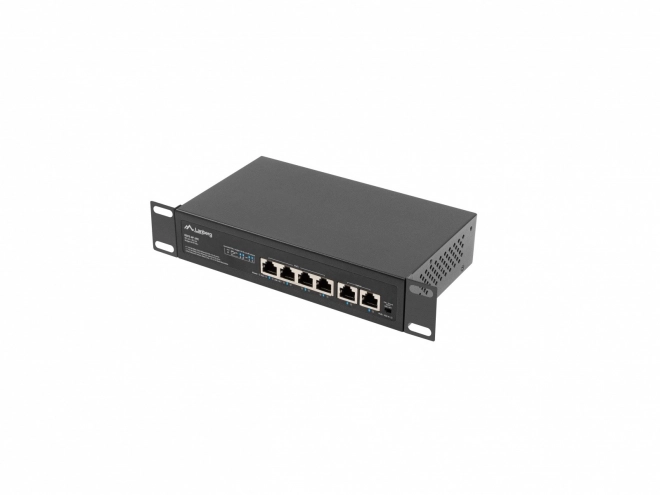 Switch Lanberg 4x PoE+ s 2 uplink porty