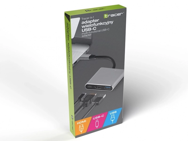 Multiportový adaptér Tracer A-1 USB-C HDMI 4K