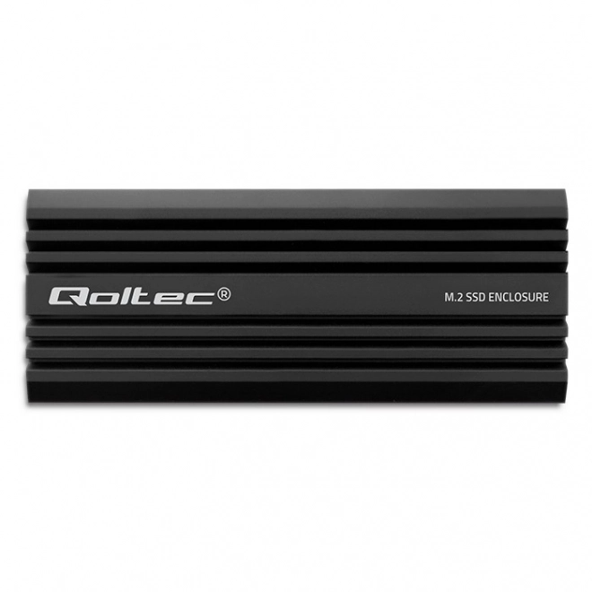 Qoltec obal na M.2 SSD NVMe a SATA s USB-C připojením, 2TB kapacita