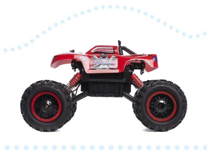 NQD ROCK CRAWLER KING RC auto 1:12 USB – Červené