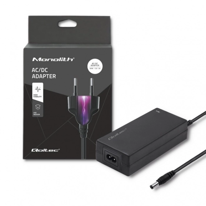 Stolní napájecí zdroj 60W | 12V | 5A | 5,5*2,1 |+napájecí kabel
