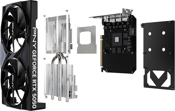 Duální ventilátory a masivní heatsink