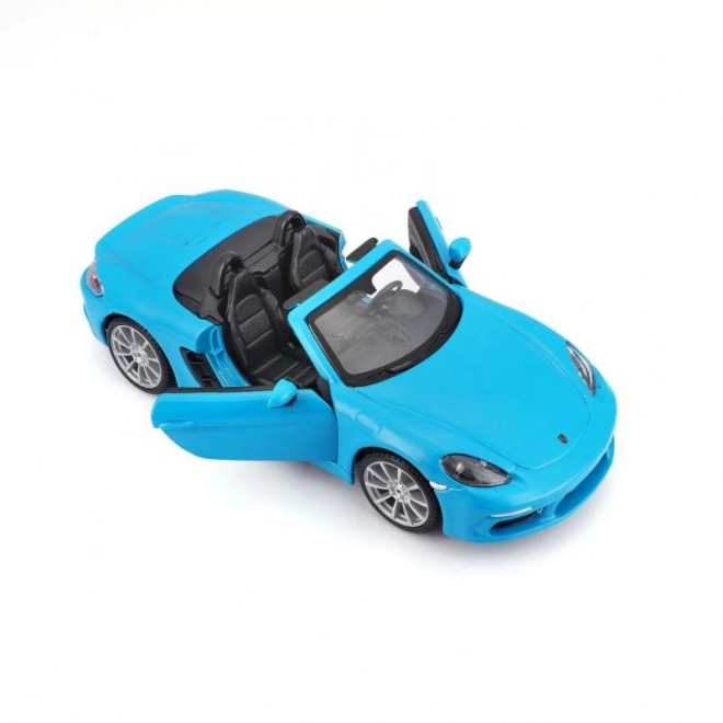 Bburago 1:24 Porsche 718 Boxster Blue