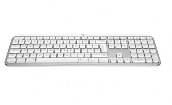 Bezdrátová klávesnice MX Keys S pro Mac bledě šedá US 920-011638