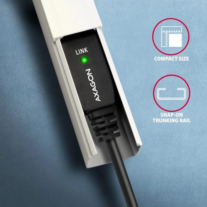 ADR-215B USB 2.0 A-M -> B-M aktivní propojovací kabel/zesilovač 15 m