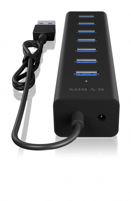 7-Portový USB HUB s napájecím adaptérem