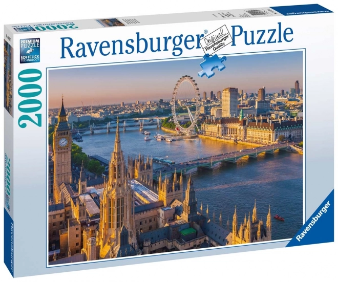 Puzzle 2000 prvků Atmosférický Londýn