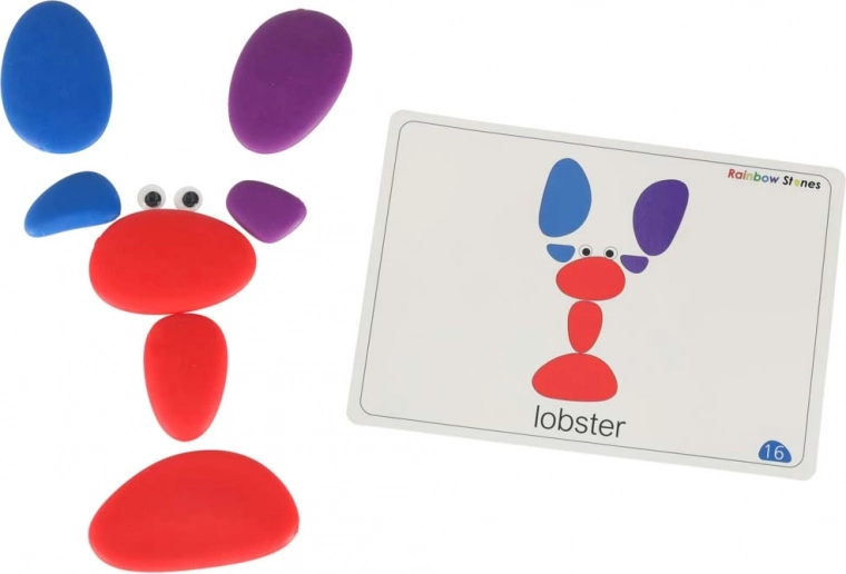 Tvořivá mozaika a obrázky podle karet