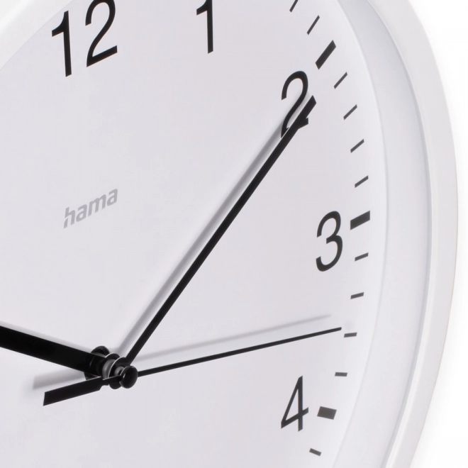 Nástěnné hodiny Elba 25 cm bílé